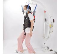 Toileting Hoist Sling, Portable Patient Lift Stand Assist Belt Sling Standing Walking Aids Strap Belt, Hoist Sling for Elderly, Disabled