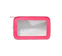 Toiletry Bag 1Pcs Transparent PVC Square Toiletry Bag, Splicing Skin Care Product Storage Bag, Portable Travel Cosmetic Bag(C)