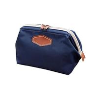 Toiletry Bag Beauty Cute Women Lady Travel Makeup Bag Cosmetic Pouch Clutch Handbag Casual Purse(Dark Blue)