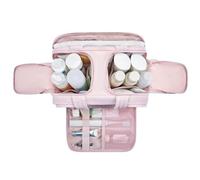 Toiletry Bag for Women - 1x 26.5x18x21cm Large Wide Opening Toiletry Bag |, Portable Waterproof Toile-Try Kit, Bathroom Storage Case, Cosmetic Organizer for Travel, Camping for Women