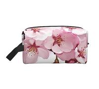 Toiletry Bag for Women Men Dopp Kit Travel Makeup Bag Make Up Organizers Cosmetic Bag Cherry Blossom Hanging Toiletry Bag Shaving Bag with Large Capacity for Travel