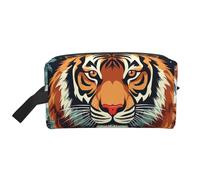 Toiletry Bag for Women Men Dopp Kit Travel Makeup Bag Make Up Organizers Cosmetic Bag Year of The Tiger Logo Hanging Toiletry Bag Shaving Bag with Large Capacity for Travel