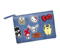 Toiletry bag Karactermania Hello Kitty Stickers Doré 22,5x30,5x2 cm