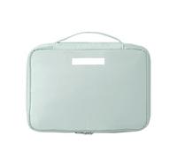 Toiletry Bag Ladies Portable Cosmetic Bag Large-Capacity Travel Washing Three-Dimensional Makeup Storage(Green Large)