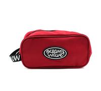 Toiletry Bag Made with Water Resistant Materials - Maroon - Measures 24.5 x 12.3 x 9 cm - Ocean's Wave, Burgundy, 24,5 x 12,2 x 9 cm, Casual