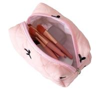 Toiletry Bag, Makeup Bag - Cosmetic Organizer | Handling Bag Makeup Cosmetic Vanity Large Cosmetic Bag for Women and Girls, pink, Consulte la descripción, See description
