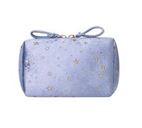 Toiletry Bag Makeup Bag Organizer Soft Lipstick Storage Bag Women Toiletry Beauty Make Up Case Pouch Portable Cosmetic Bag(White)