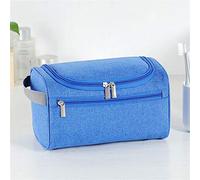 Toiletry Bag Men Hanging Cosmetic Bag Business Makeup Case Women Travel Make Up Zipper Organizer Storage Pouch Toiletry Wash Bath Kit.(Grey)