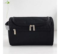 Toiletry Bag Men Hanging Cosmetic Bag Business Makeup Case Women Travel Make Up Zipper Organizer Storage Pouch Toiletry Wash Bath Kit.(Grey)