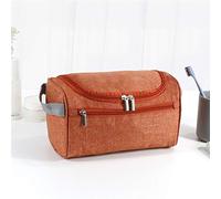 Toiletry Bag Men Hanging Cosmetic Bag Business Makeup Case Women Travel Make Up Zipper Organizer Storage Pouch Toiletry Wash Bath Kit.(Grey)