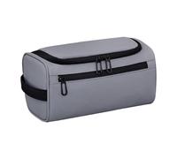 Toiletry Bag Men, Waterproof Travel Toiletry Bags, 25 x 13 x 13 cm Portable Toilet Storage, Grey/Black Shower Pouches, Multifunctional Shower Pouch for Business Trip, Fitness, Grey, Se référer au