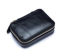 Toiletry Bag Mirror Inside Mini Cosmetic Make Up Bag Smooth Zipper Style Lipsticks Holder Small Case(2)