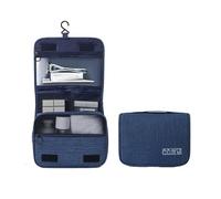 Toiletry Bag Portable Large Capacity Travel Business Storage Bag for Women and Men Dry and Wet Separation Toiletries Hanging Storage Bag Toiletries Bag(Tibetan Blue)