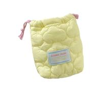 Toiletry Bag Quilted Makeup Bag Drawstring Cosmetic Bag Camera Storage Bag Lovely Cosmetic Brush Case for Woman Girls Makeup Bag Wash Bag Camera Storage Bag Cosmetic Bag Camera Protective Case