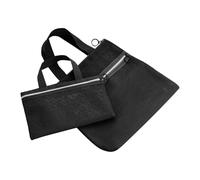 Toiletry Bag, Travel Pouch, Mesh Organizer, Zippered Design, Carry Handle, Quick Access, for Gym Work School Airport Beach Stadium Or Vacation Use, 2 Pieces, 10.24x9.45 Inches