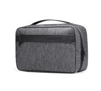 Toiletry Bag Travel Toiletry Bag Men's Business Trip Dry Wet Separation Fitness Bath BagMakeup Storage Bag Wash Bag(Grey 2)