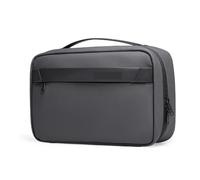Toiletry Bag Travel Toiletry Bag Men's Business Trip Dry Wet Separation Fitness Bath BagMakeup Storage Bag Wash Bag(Grey 1)