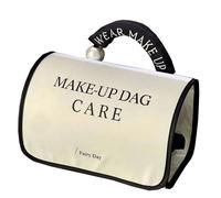 Toiletry Bag - Travel Toiletry Bag | Portable Makeup Bag | Removable Toiletry Bag Makeup Organizer Reusable Foldable 4 in 1 Cosmetic Organizer Travel Bag Cosmetic Organizer, Black and White, 51 x 24,5