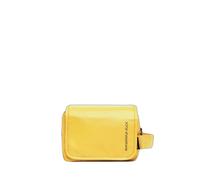 Toiletry Bag with Magnetic Flap Mandarina Duck Eco Coated Jaune 14,5x20,7x10 cm
