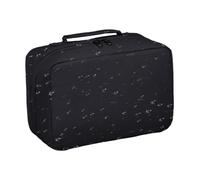 Toiletry Cosmetic Bag - Large Capacity Machine Washable Travel Makeup Bag for Men Teens Gym Dormitory Camping Facial Cleanser Lotion Soap, Black, Please refer to the description, Please refer to
