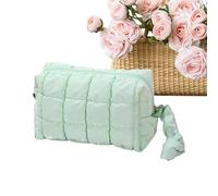 Toiletry Cosmetic Bag Solid-Color Modern Organizer