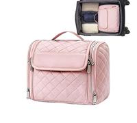 Toiletry Travel Bag - Makeup Toiletry Storage Bag | Travel Cosmetics Pouch | for Business Trip Vacation Hotel Bathroom Gym Shower Airplane Carry-on Luggage Suitcase Outdoor Camping Women Men