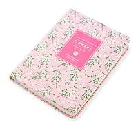 ToiM Pocket-size Flowery Journal, Planner Notebook for Women or Girls, Calendar Schedule Organizer (P)