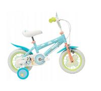 TOIMSA Bluey 12" Children's Bicycle Blue and Lime