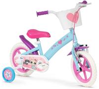 TOIMSA Pets 12" Kids' Bike - Blue & Pink, Blue,Pink