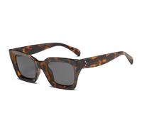 TOIPASTN Fashion Sunglasses Women Luxulry Vintage Men Sun Glasses Uv400(C5-Twilight Black)