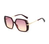 TOIPASTN Sunglasses Women Double Frames Sunscreen Shades Uv400(Purple PInktea)