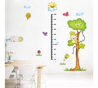 toise murale Enfant Monter un Mural à Hauteur de Singe sur un arbre Mural imperméable Pour Chambre et Chambre d Enfant