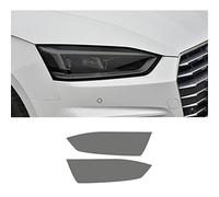 Toiumops Car Headlight Protective Film for Audi A5 S5 RS5 8T 8F 8W6 2011+, Smoked Black Tint Wrap Vinyl Transparent TPU Sticker,2017-On B