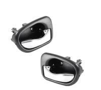 Toiumops Interior Door Handles Car for Hyundai Accent 1.5L 1995-1999 Atos 1997-2005, Left Right Door Handle 82610-22001/82620-22001(Silver Pair)