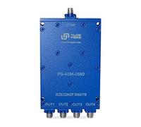 TOJOIN Passive Power Splitter 4 Way for SMA Connectors Coaxial Cable Splitter 0.5-8GHZ for RF/Microwave Measurements Accessories Splitter Coaxial, Antenna System Corrosion Resistant (PS-4SM-0580)