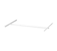 Tok Mark Traders JONAXEL adjustable clothes rail, white, 46-82 cm for home & office use. JONAXEL parts system. Storage solution systems. Storage & organisation. Environment friendly.