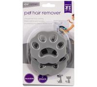 TOK MARK TRADERS Pet Parlour Reusable Pet Hair Remover for Washing Machine and Tumble Dryer, Grey, Paw Shape, 2 Pack
