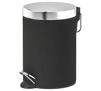 Tok Mark Traders SNÄPP Waste bin, Dark grey, 24x17cm for home & office use. Waste paper & pedal bins. Small storage & organisers
