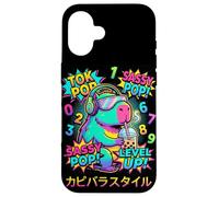Tok Pop Capybara Grow Up Number Day Maths Kids Case for iPhone 16