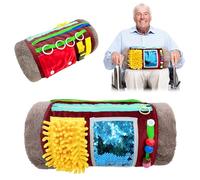 TOKANITY Fidget Muff Blanket for Elderly with Dementia and Alzheimer's Patients Activities and Gift for Senior with Alzheimer’s or Dementia Warm Hands Relieve Stress