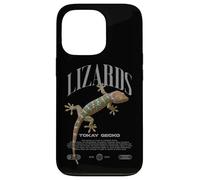 Tokay Gecko Modern Reptile Keeper Streetwear Case for iPhone 13 Pro