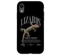 Tokay Gecko Modern Reptile Keeper Streetwear Case for iPhone XR