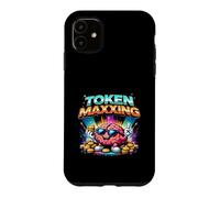 Token Maxxing AI Humor Tech Culture Digital LLM Brain Case for iPhone 11