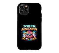 Token Maxxing AI Humor Tech Culture Digital LLM Brain Case for iPhone 11 Pro