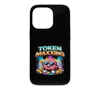 Token Maxxing AI Humor Tech Culture Digital LLM Brain Case for iPhone 13 Pro