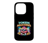 Token Maxxing AI Humor Tech Culture Digital LLM Brain Case for iPhone 14 Pro