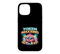 Token Maxxing AI Humor Tech Culture Digital LLM Brain Case for iPhone 15