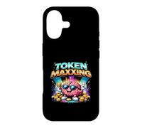 Token Maxxing AI Humor Tech Culture Digital LLM Brain Case for iPhone 17