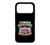 Token Maxxing AI Humor Tech Culture Digital LLM Brain Case for iPhone 17 Pro Max