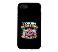 Token Maxxing AI Humor Tech Culture Digital LLM Brain Case for iPhone SE (2020) / 7/8